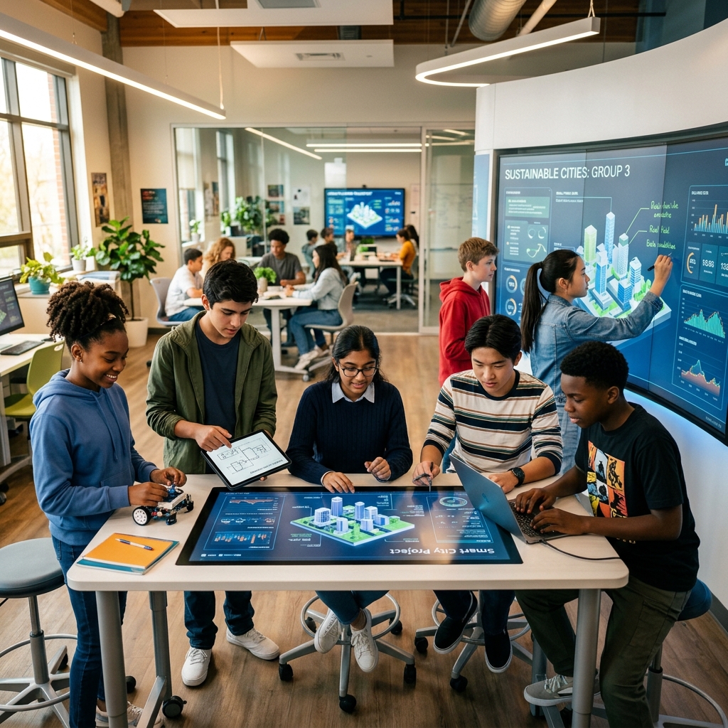 Students in Classroom